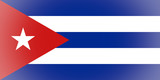 Flag of Cuba vignetted