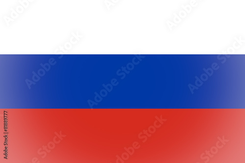 Flag of Russia vignetted photo