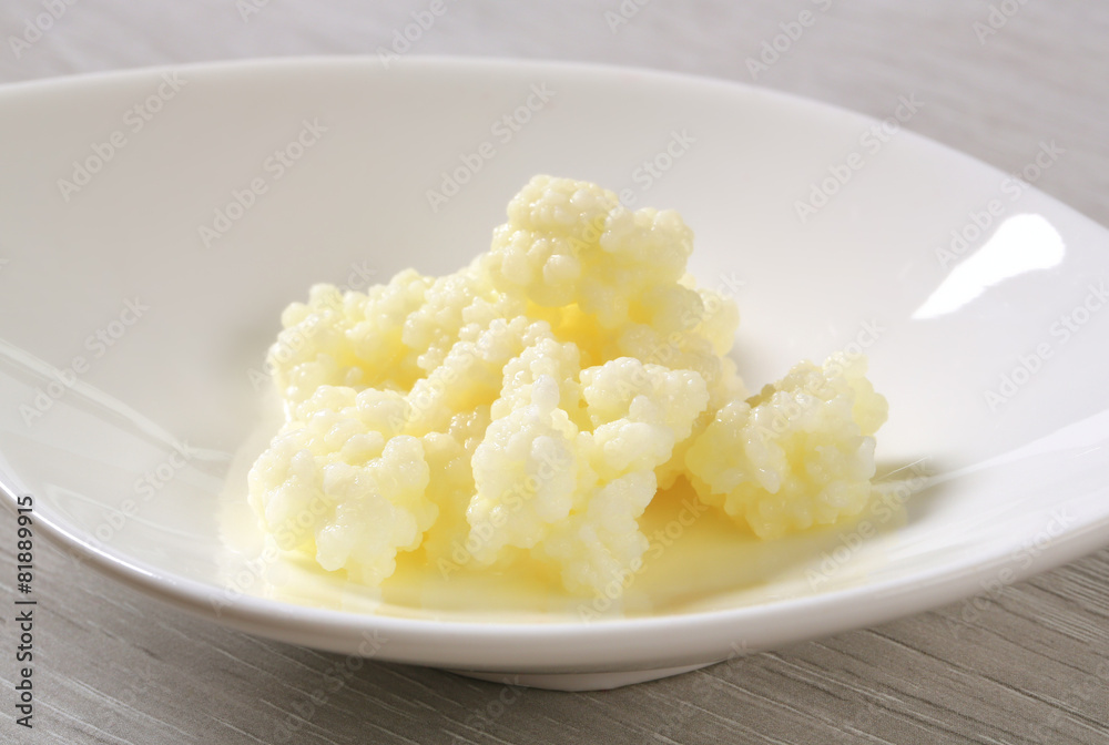Milk kefir grains (Tibetan mushroom) Milk kefir grains (Tibetan mushroom)