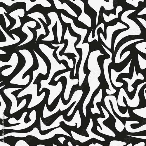 Leopard pattern, repeating vector background