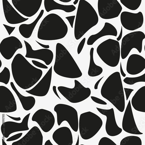Leopard pattern, repeating vector background