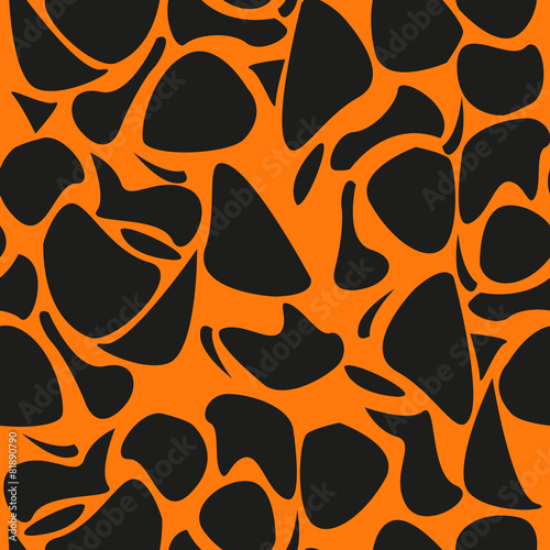 Leopard pattern, repeating vector background