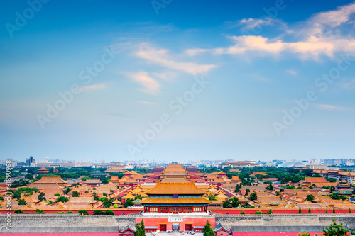 Forbidden City in Beijing  China