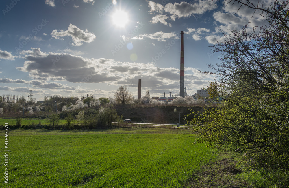 Power station - Industrial view