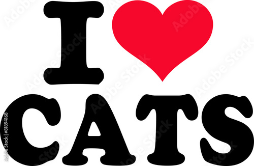I love cats