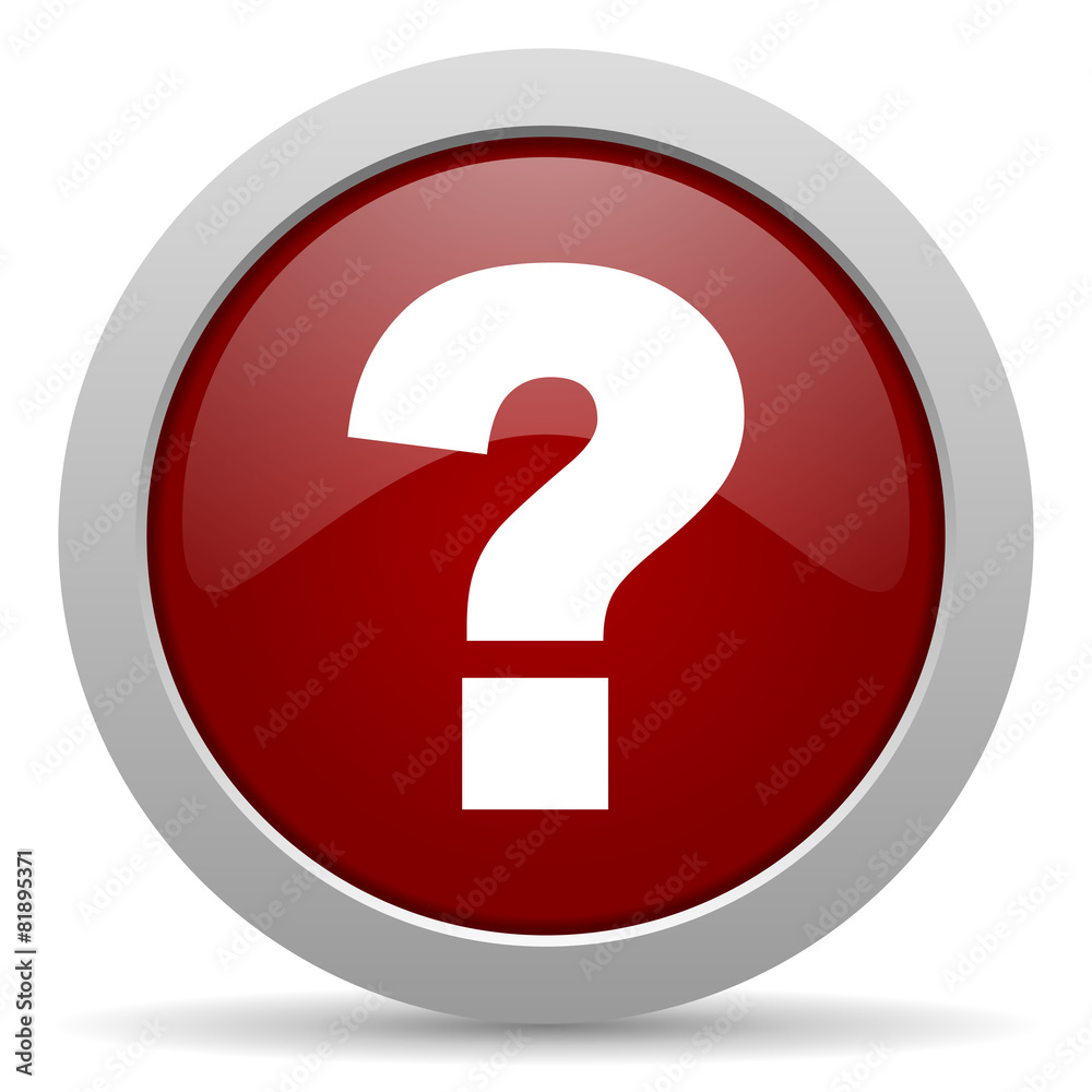 question mark red glossy web icon question mark red glossy web icon