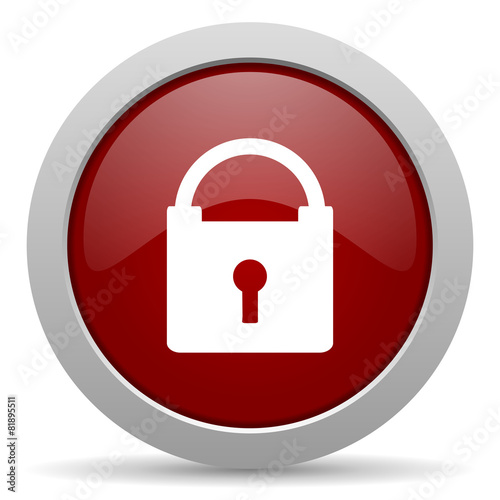 padlock red glossy web icon Free Download padlock red glossy web icon - GFXLoad