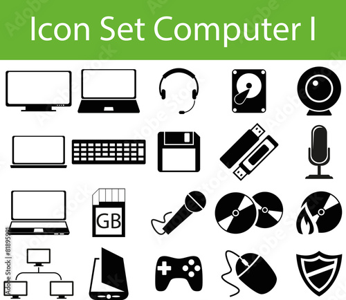 Icon Set Computer I