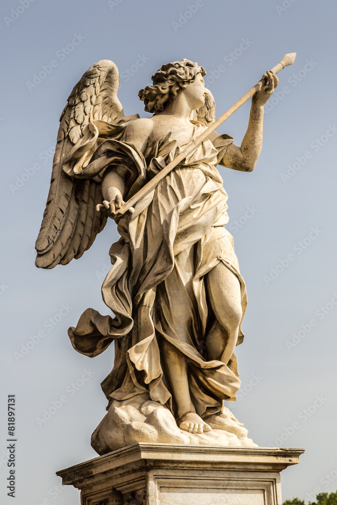 Statue of angel  in Rome