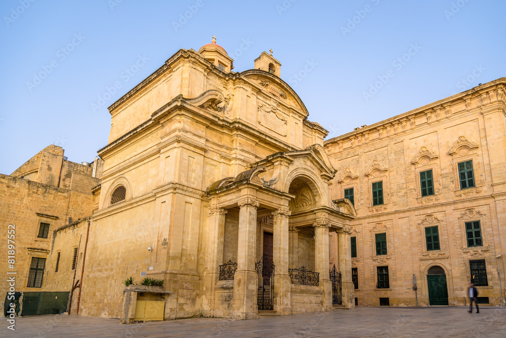 Church of St Catherine in Valletta - Malta