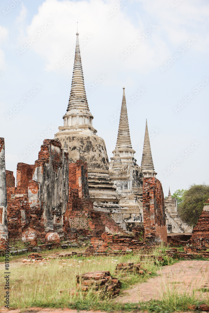 Fototapeta premium Ancient palaces. Ayutthaya Thailand