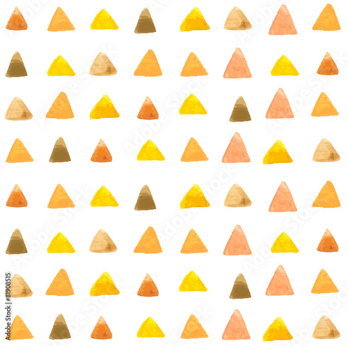 watercolor triangle pattern
