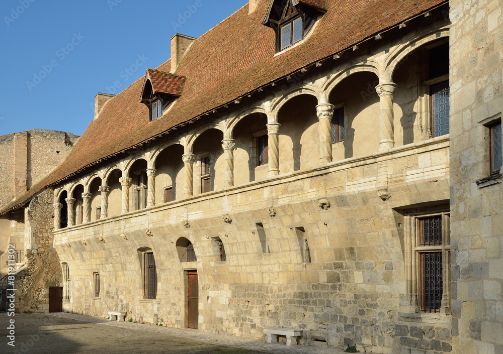 The chateau Henry IV at Nerac