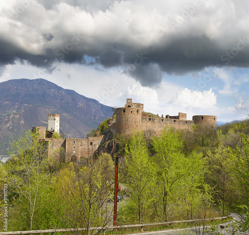 Firmian - Sigmundskron Castle, South Tyrol near the city Bolzano photo