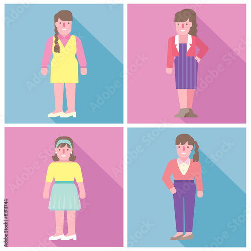 Fashion girls /plus size