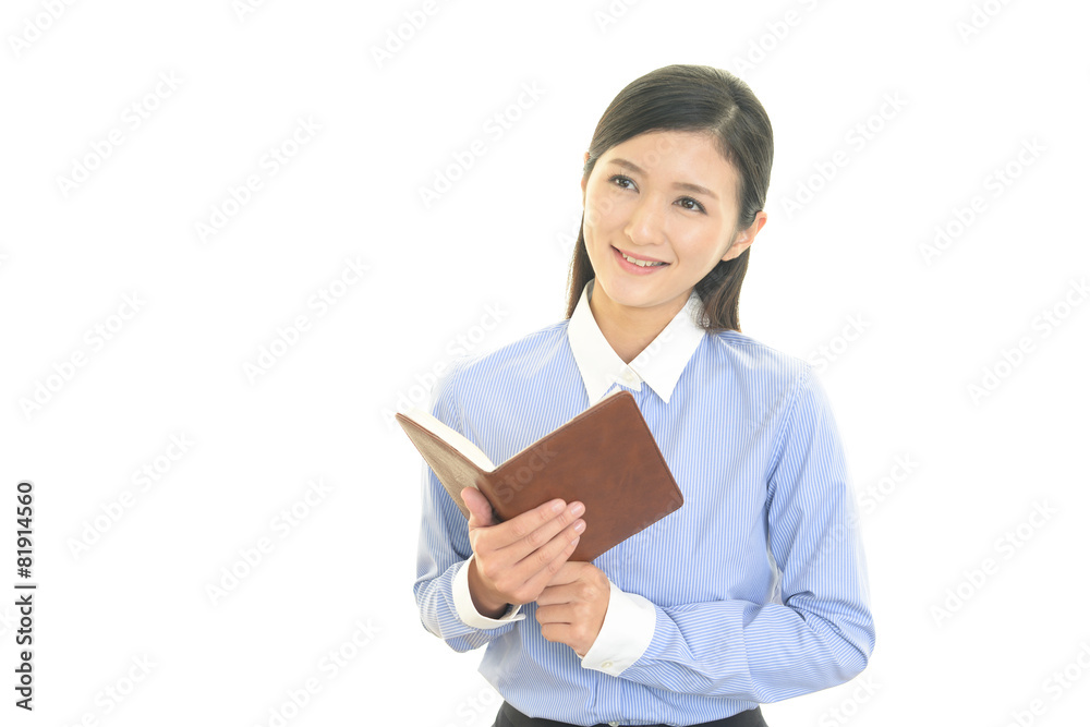 笑顔の女性 笑顔の女性