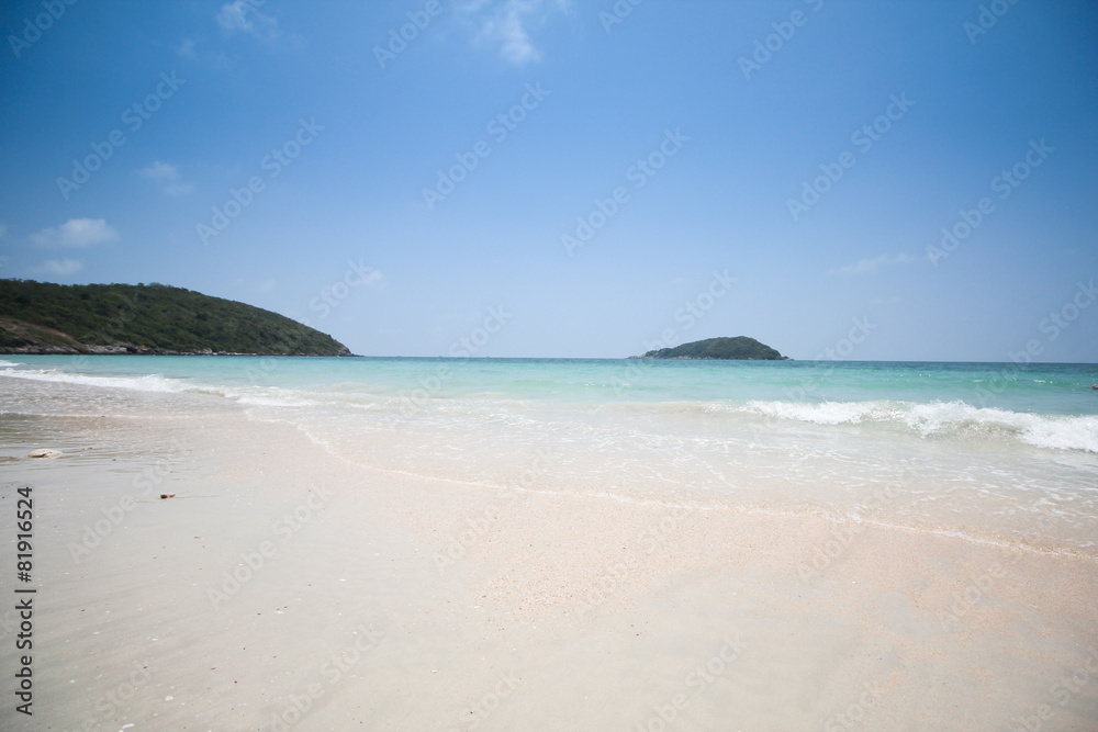 Beach sattahip, chon buri Thai country.