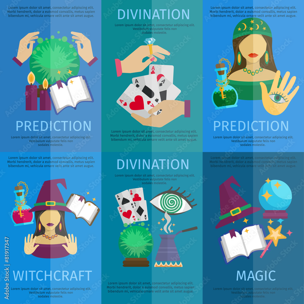 Fototapeta premium Fortune Teller Poster