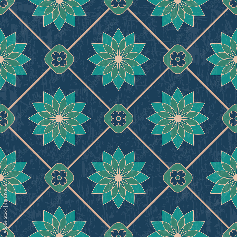 Textured ornamental pattern