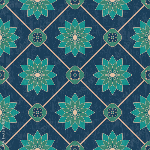 Textured ornamental pattern