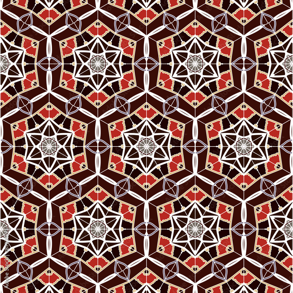 Lace floral ethnic ornament seamless pattern Lace floral ethnic ornament seamless pattern