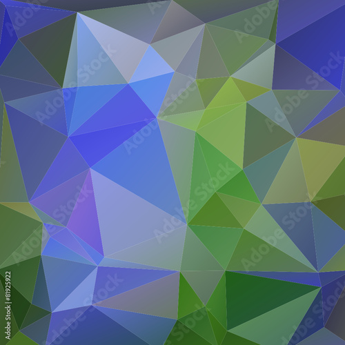 blue polygonal background