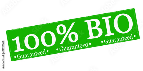 One hundred percent bio