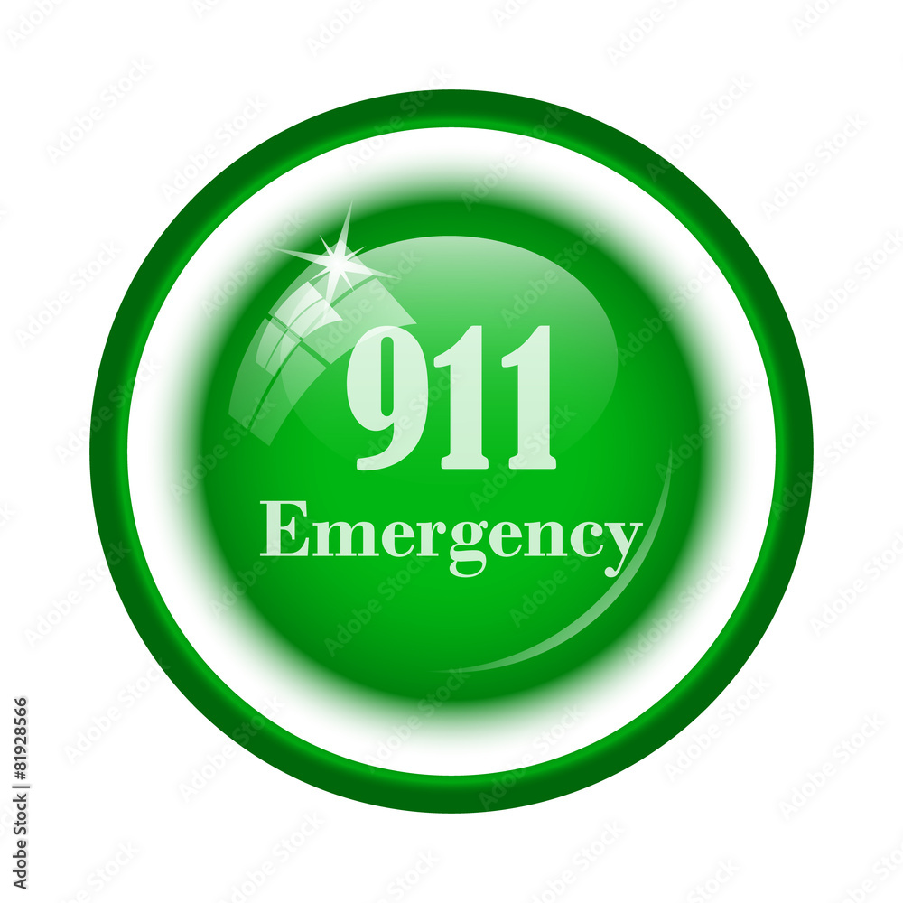 911 Emergency icon