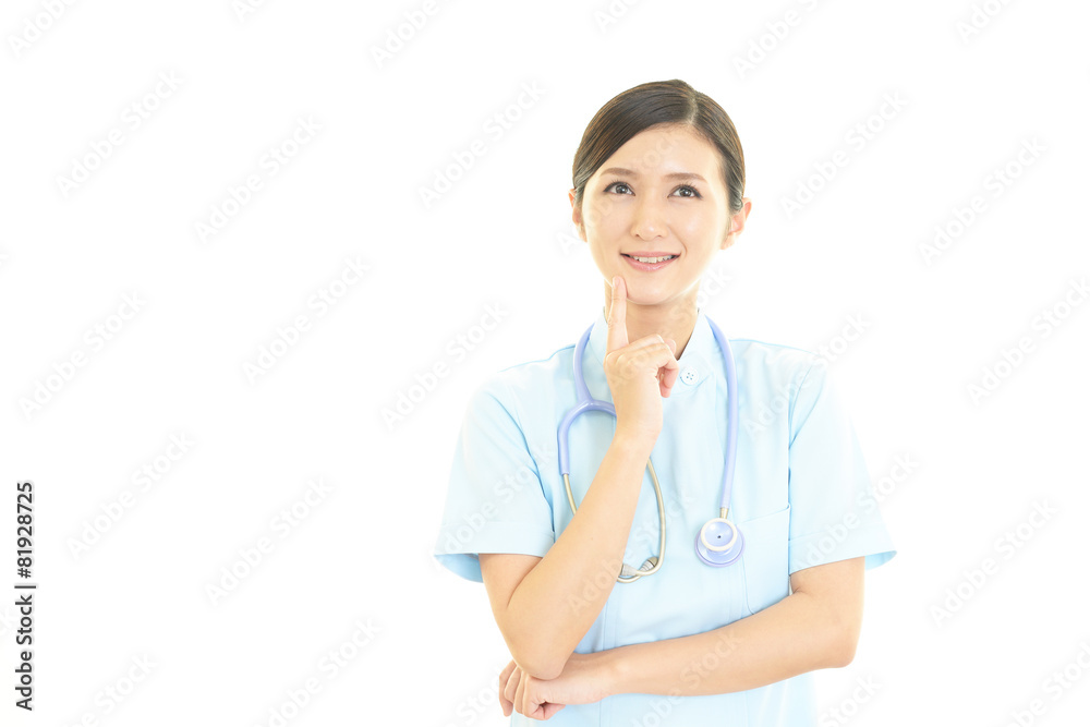 笑顔の看護師 笑顔の看護師