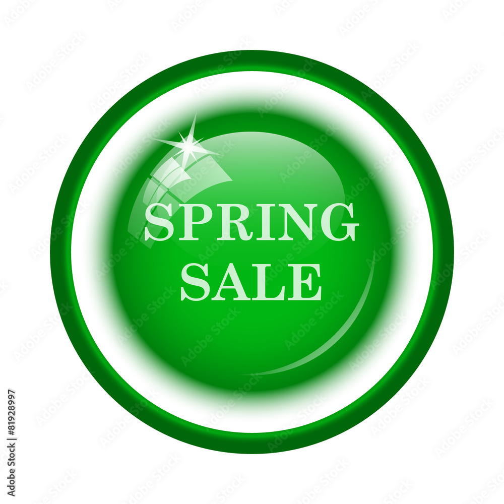 Spring sale icon