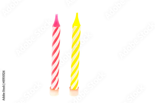 pair of Birthday Candles