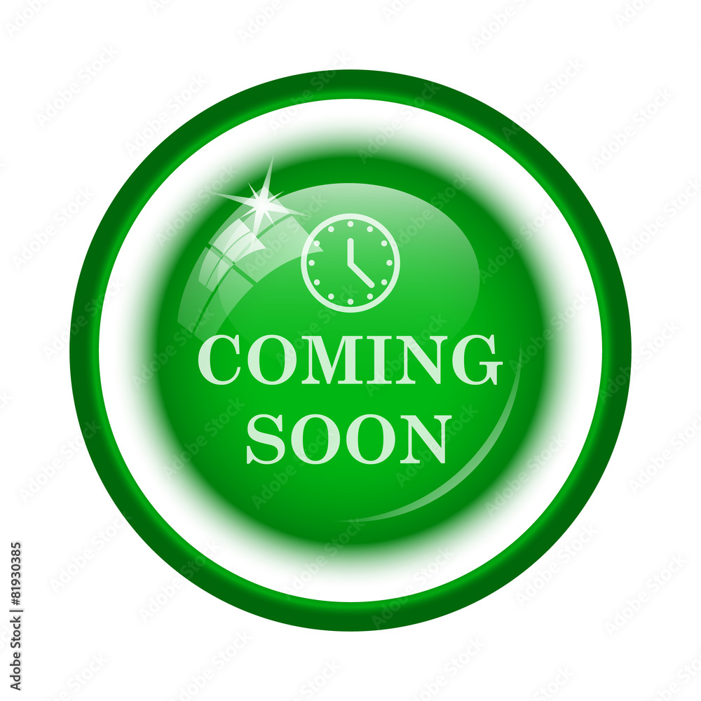 Coming soon icon