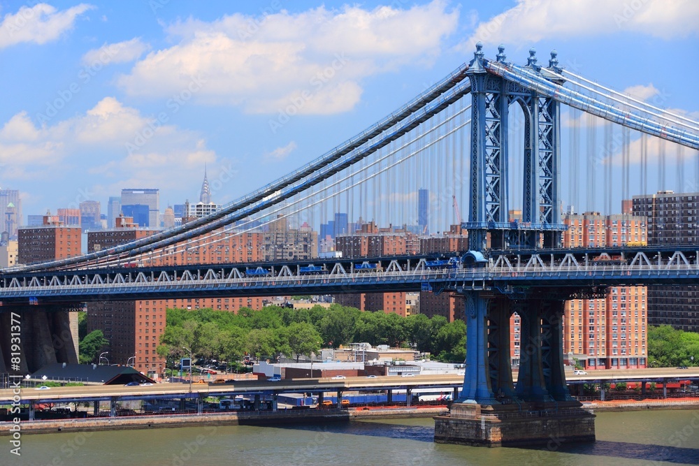 Obraz premium Most Manhattan