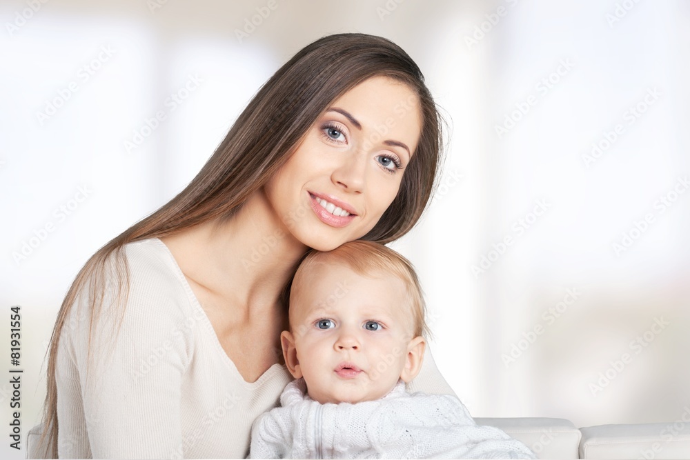 Mother. Mother and Baby. Happy Family. Mom With her Child. Mother. Mother and Baby. Happy Family. Mom With her Child.