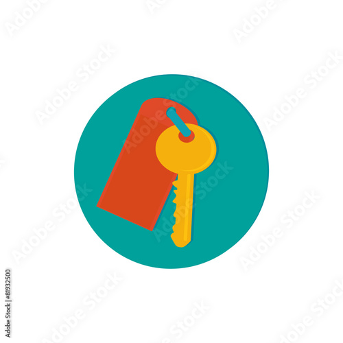 Illustration of Flat key