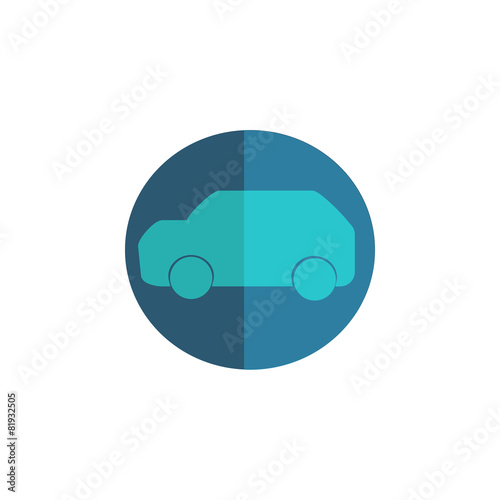 car flat icon