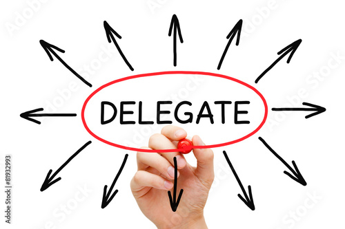 Delegate Arrows Concept