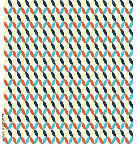 Seamless bright fun vertical abstract pattern