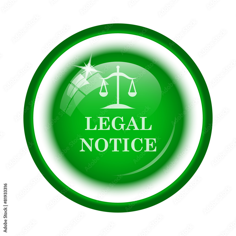 Legal notice icon