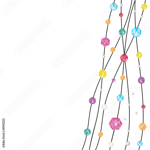 Abstract colorful diamonds vector background