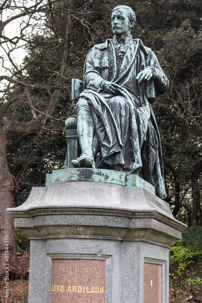 Lord Ardilaun statue Saint Stephen's Green Dublin Ireland