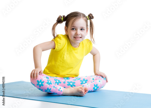 kid does gymnastics sitting...
