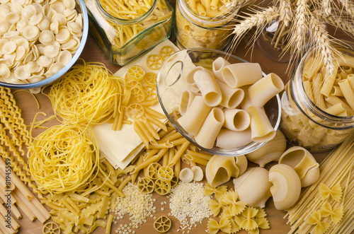 pasta di semola italiana photo