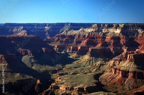 Majestic view of Grand Canyon