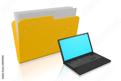 Files folder concept