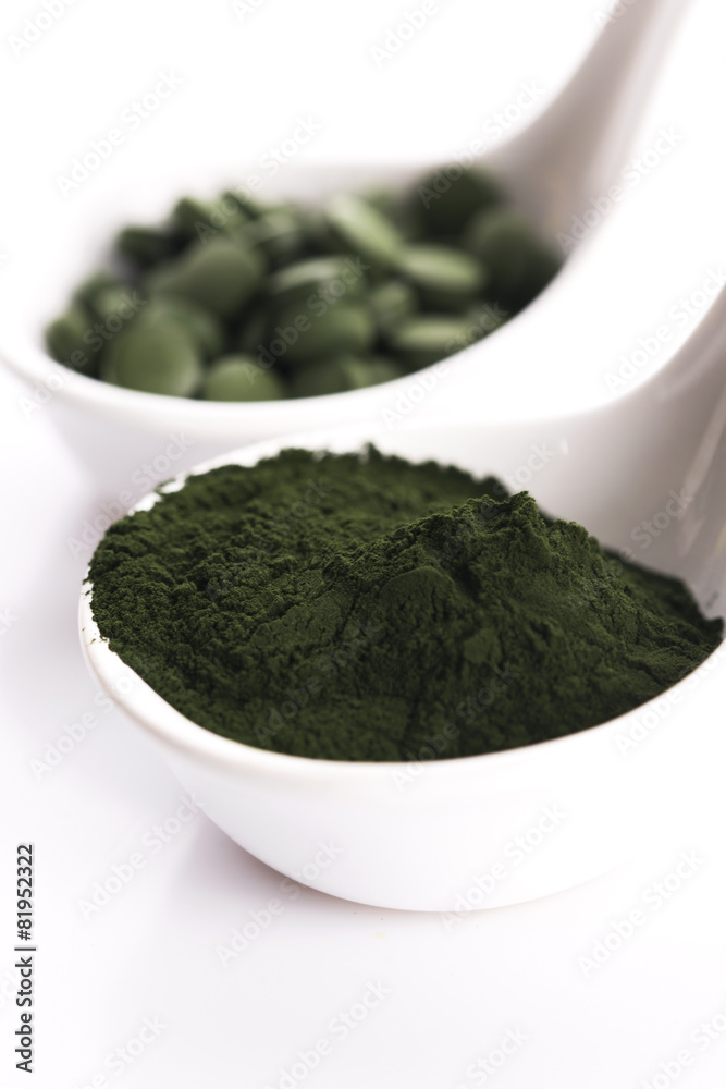 Green chlorella Green chlorella