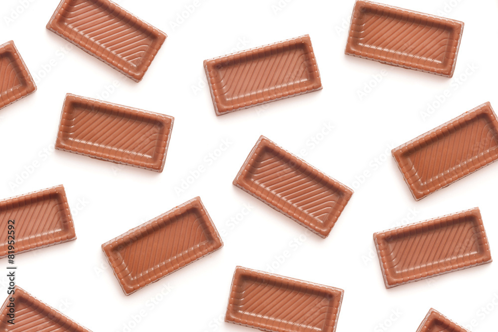 chocolate candy pieces