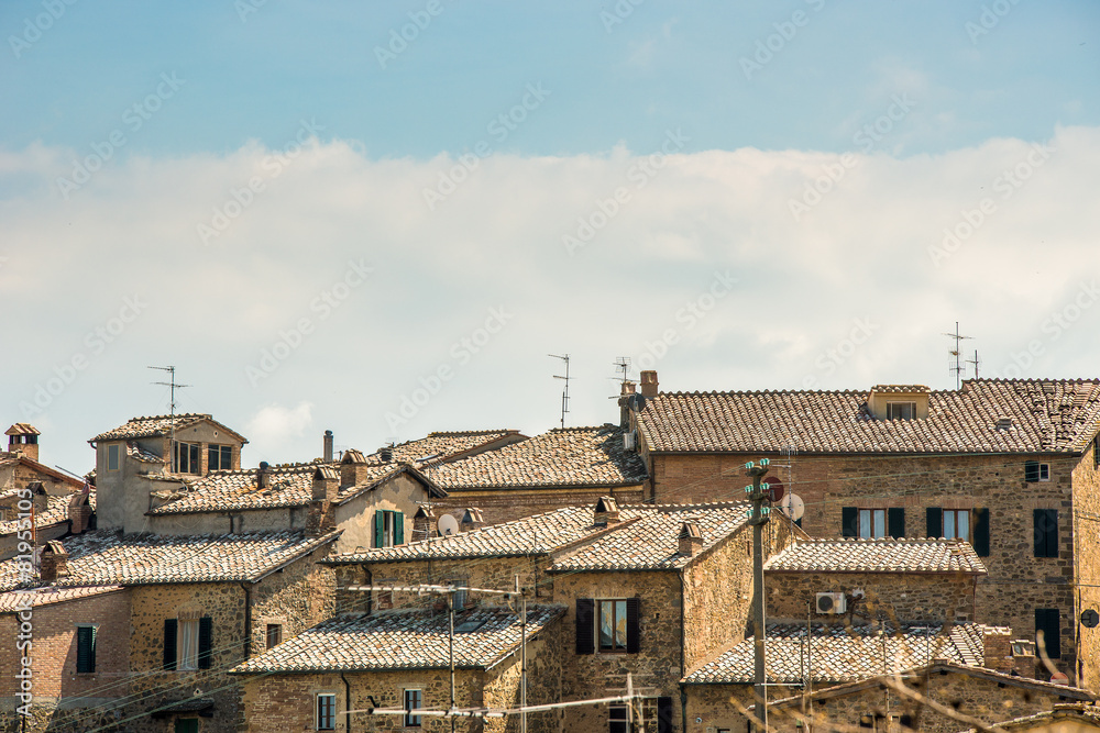 Village in Tuscany, Italy