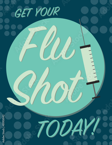 Flue shot poster