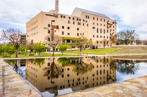 Fotografi oklahoma city bombing memorial